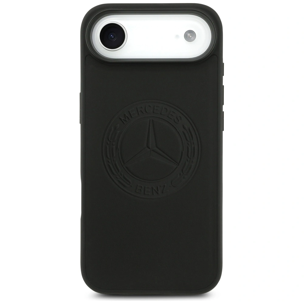 Kryt Mercedes Leather Vintage Logo MagSafe Apple iPhone Air black