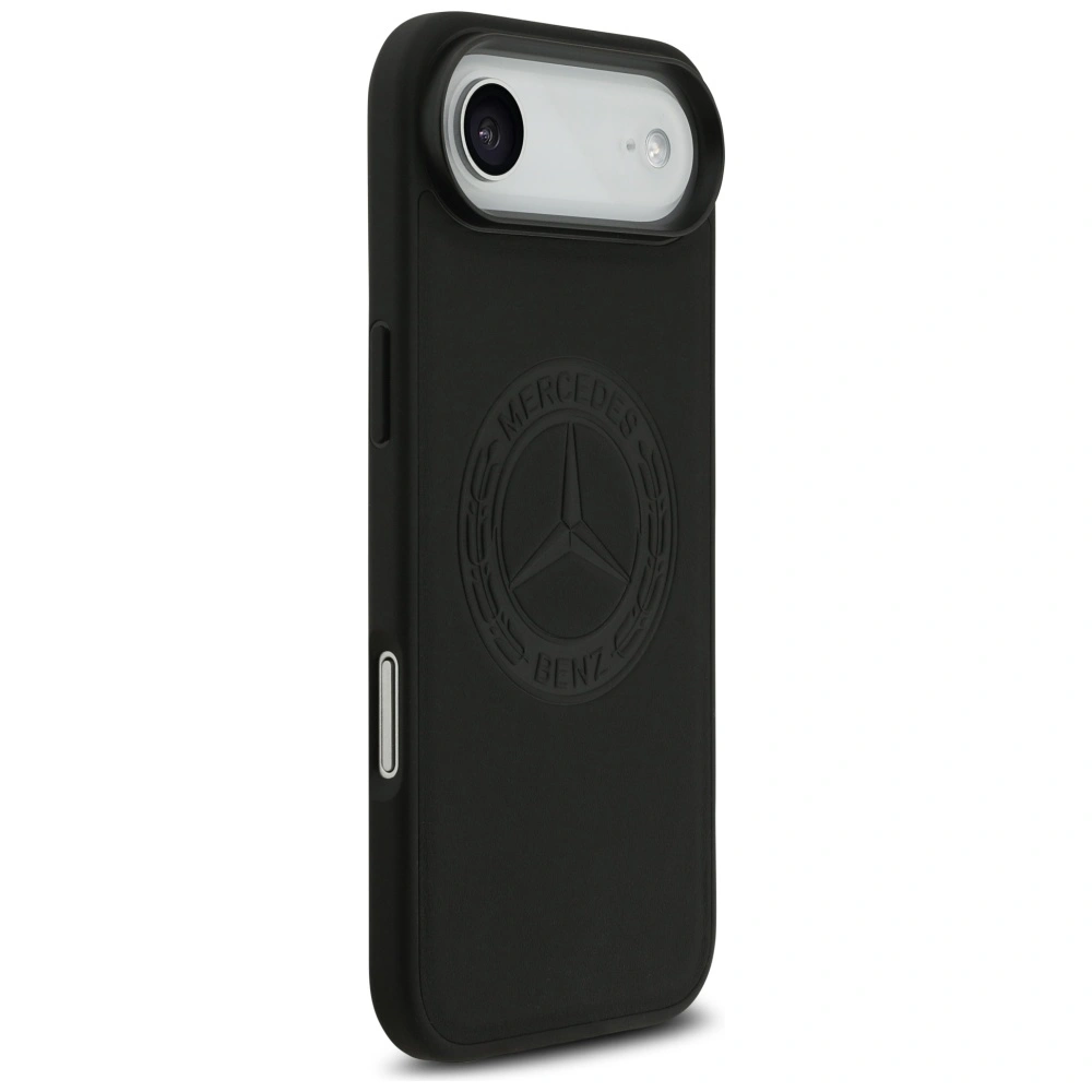 Kryt Mercedes Leather Vintage Logo MagSafe Apple iPhone Air black