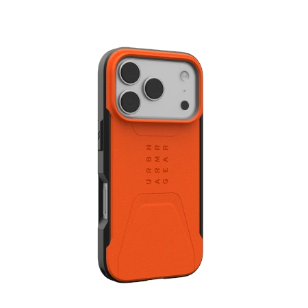 Kryt UAG Urban Armor Gear Civilian MagSafe Apple iPhone 17 Pro (orange)