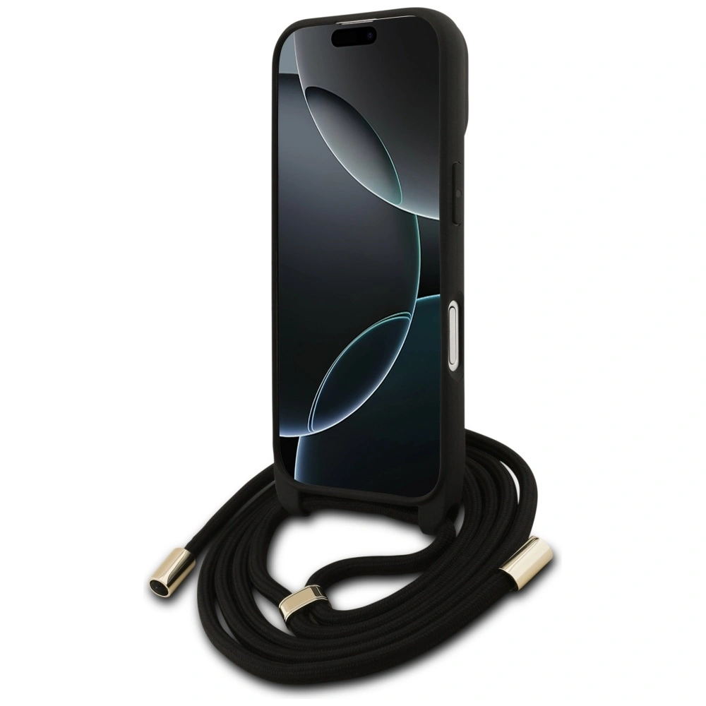 Kryt Guess 4G Big Logo Cord Stap Crossbody Apple iPhone 17 brown