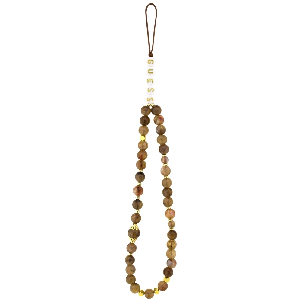 Kryt Guess 4G Strap Triangle Logo MagSafe Apple iPhone 17 brown