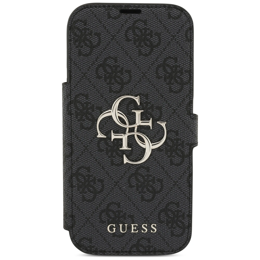 Kryt Guess Book 4G Metal Logo Apple iPhone 17 Pro black