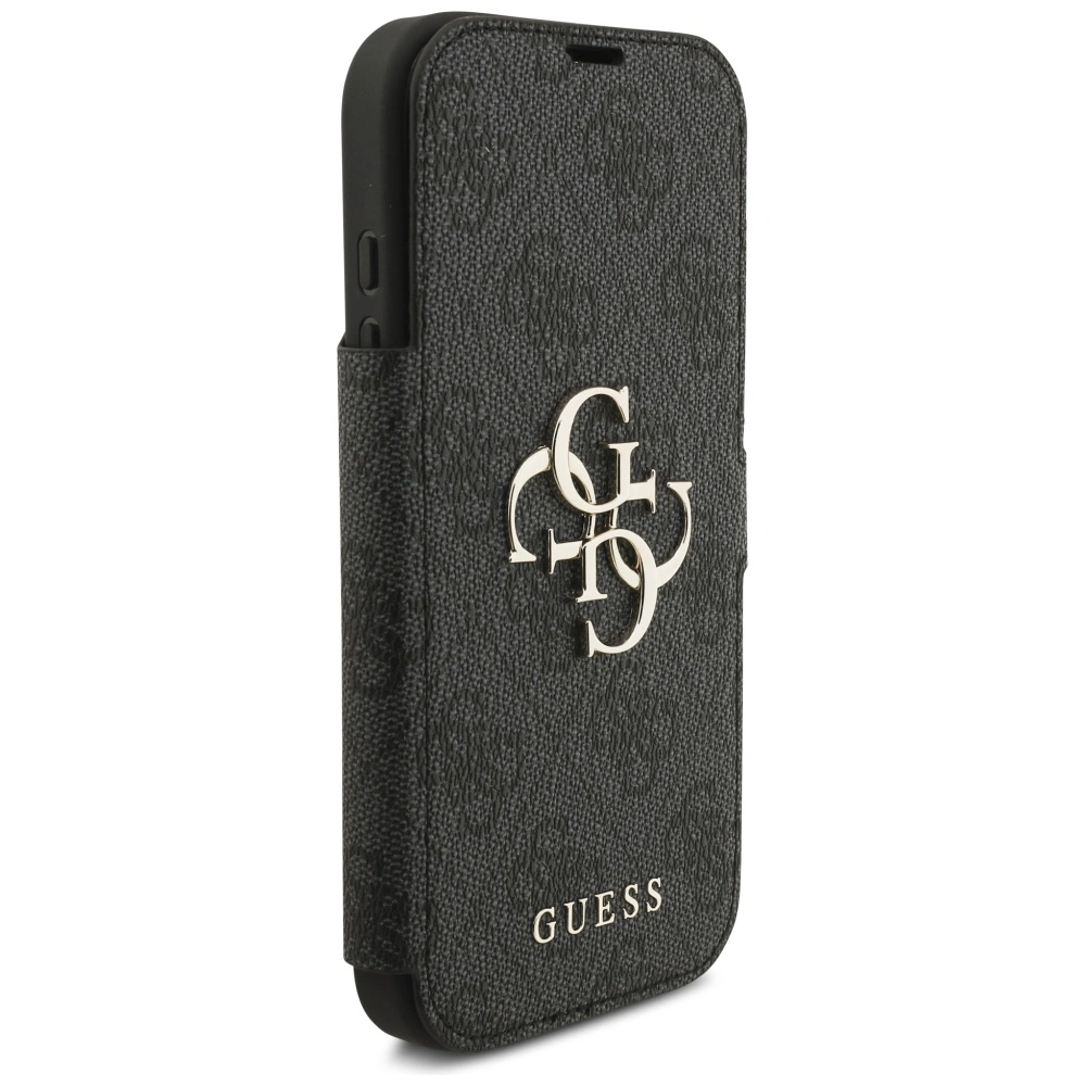 Kryt Guess Book 4G Metal Logo Apple iPhone 17 Pro black