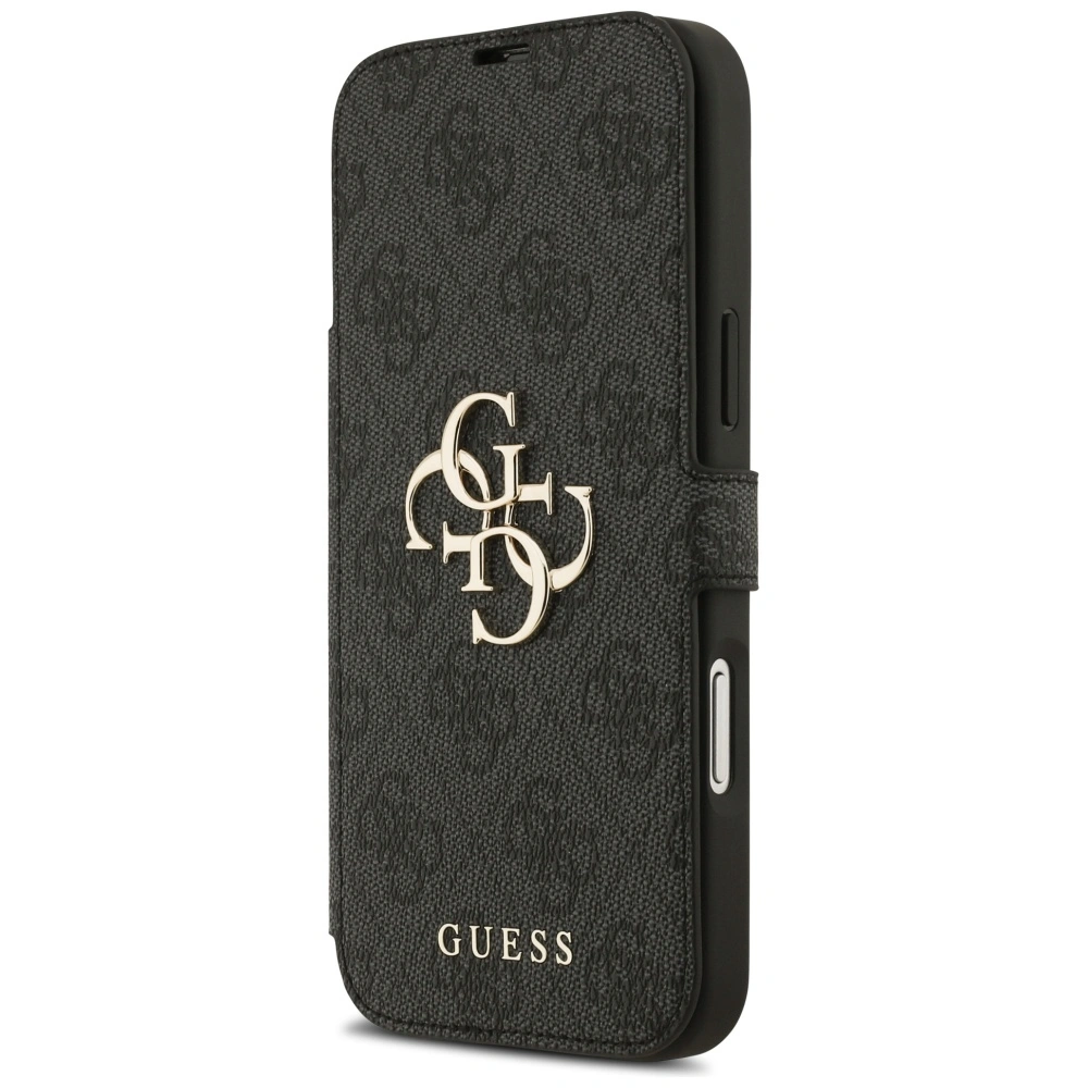 Kryt Guess Book 4G Metal Logo Apple iPhone 17 Pro Max black
