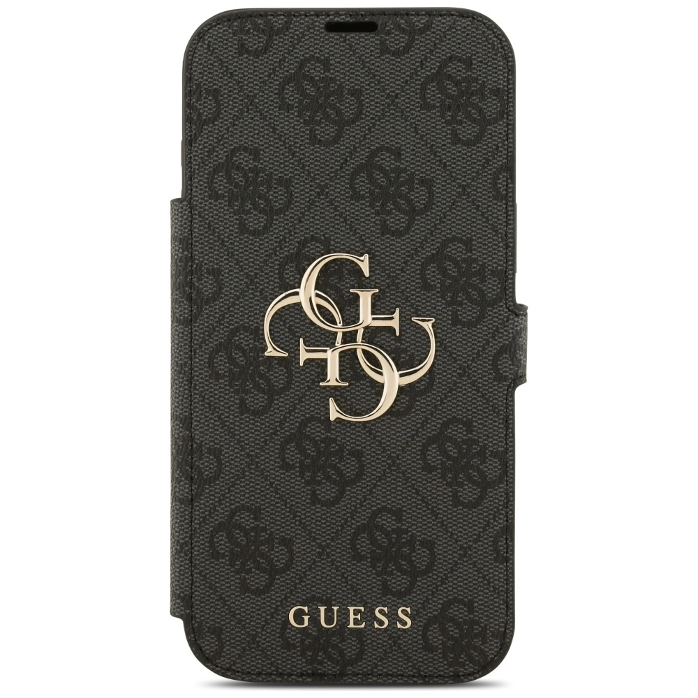 Kryt Guess Book 4G Metal Logo Apple iPhone 17 Pro Max black
