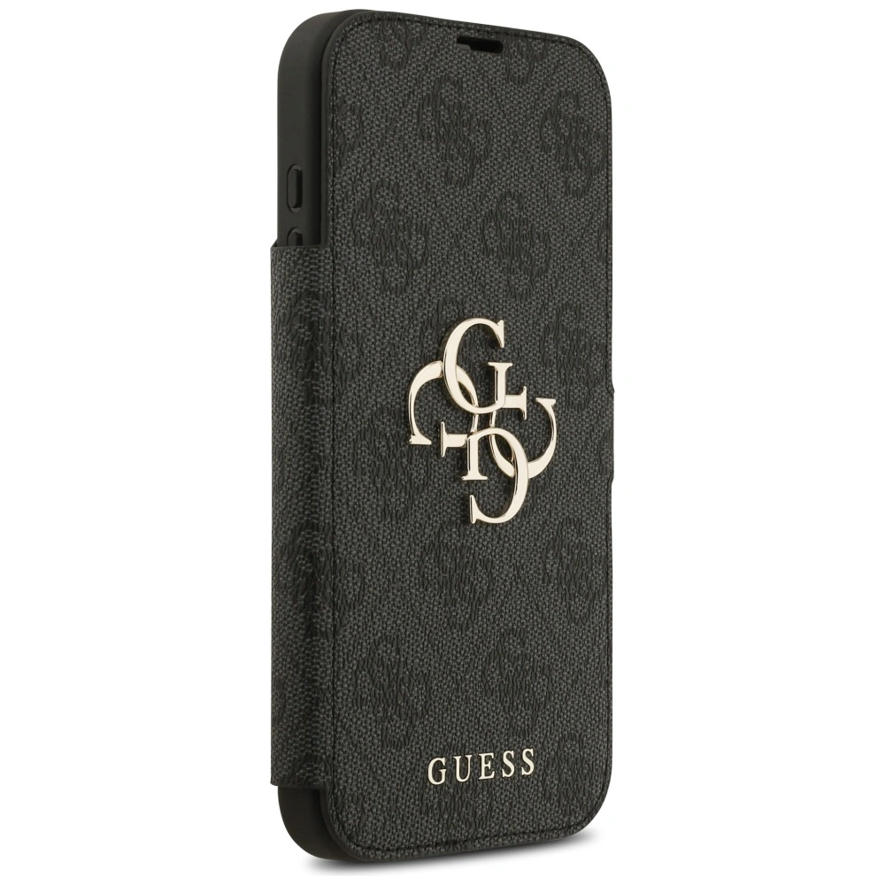 Kryt Guess Book 4G Metal Logo Apple iPhone 17 Pro Max black