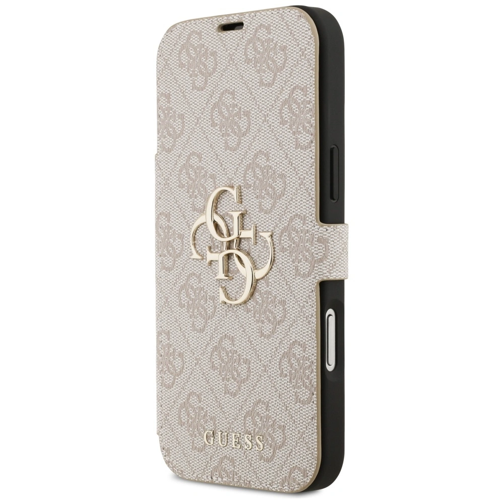 Kryt Guess Book 4G Metal Logo Apple iPhone 17 Pro Max pink