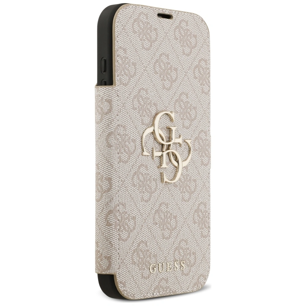 Kryt Guess Book 4G Metal Logo Apple iPhone 17 Pro Max pink