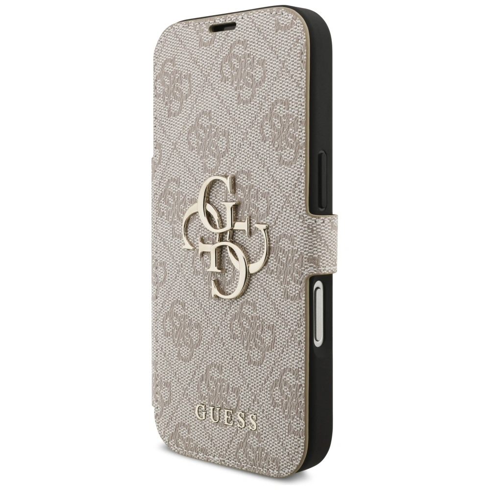 Kryt Guess Book 4G Metal Logo Apple iPhone 17 Pro pink