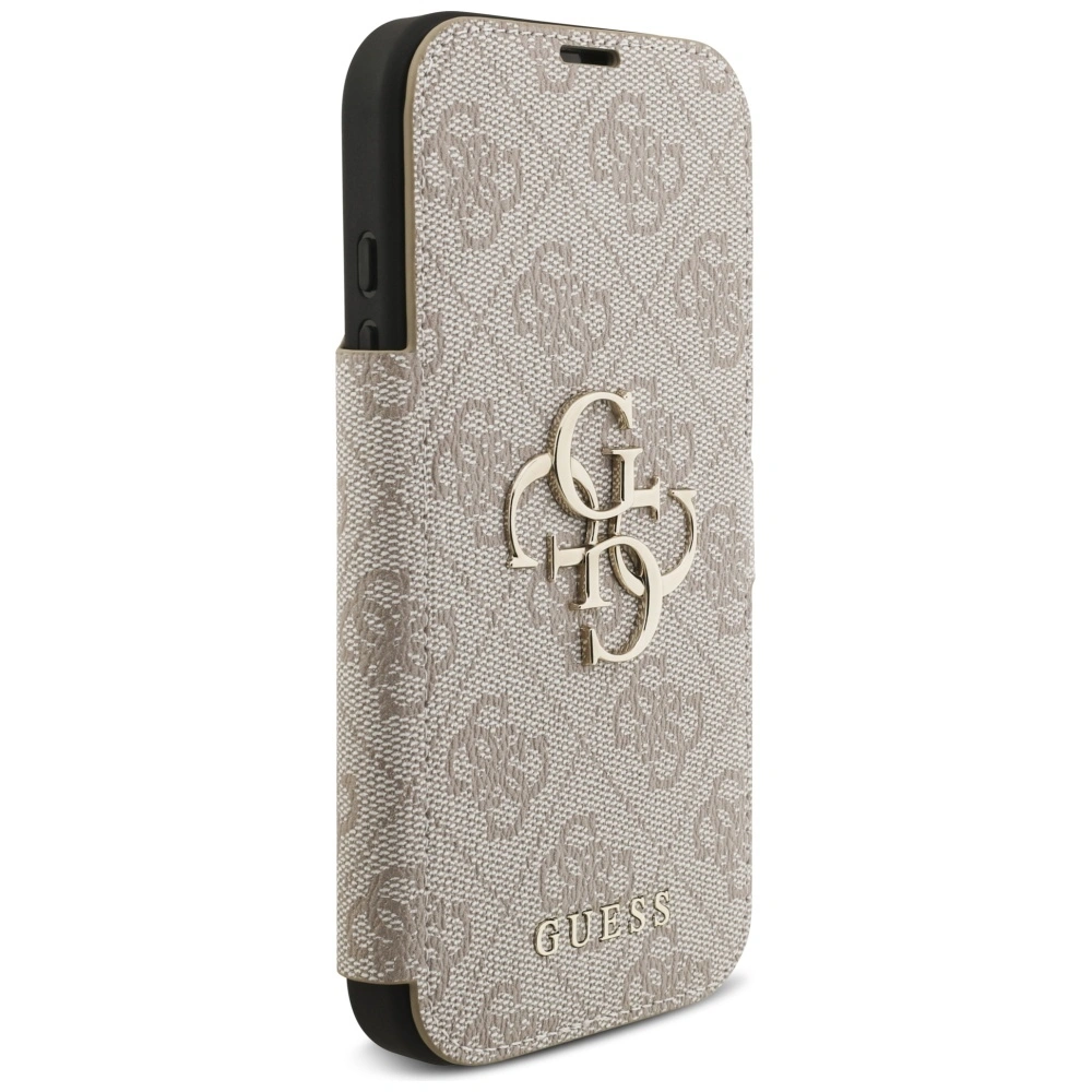 Kryt Guess Book 4G Metal Logo Apple iPhone 17 Pro pink
