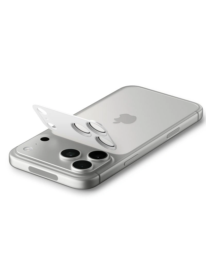 Kryt Spigen Optik Pro XL Glas.tr ez Fit Camera Protector Apple iPhone 17 Pro Silver
