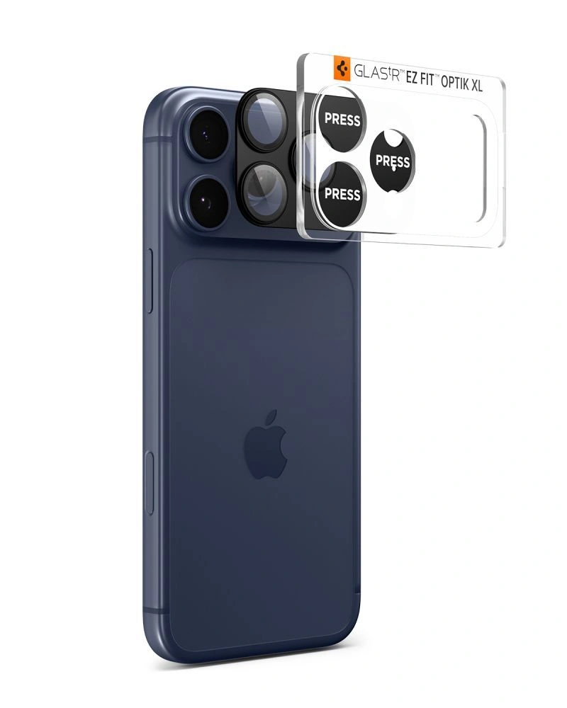 Kryt Spigen Optik Pro XL Glas.tr ez Fit Camera Protector Apple iPhone 17 Pro Max Black