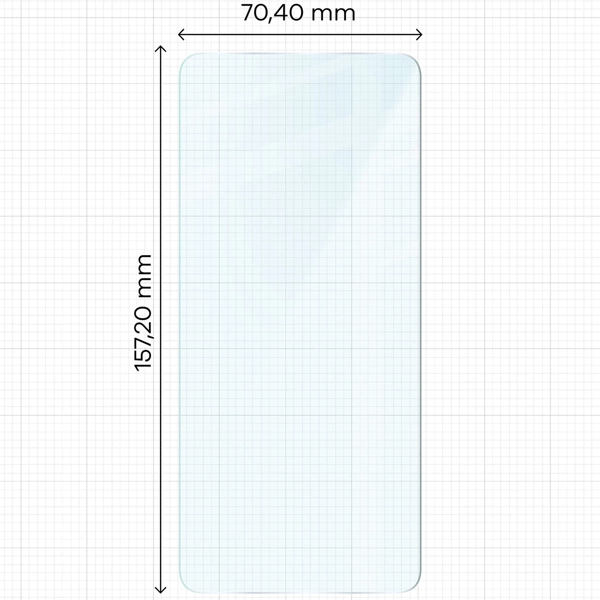 Kryt Bizon Clear 3x screen glass + camera glass OnePlus Nord CE5 5G