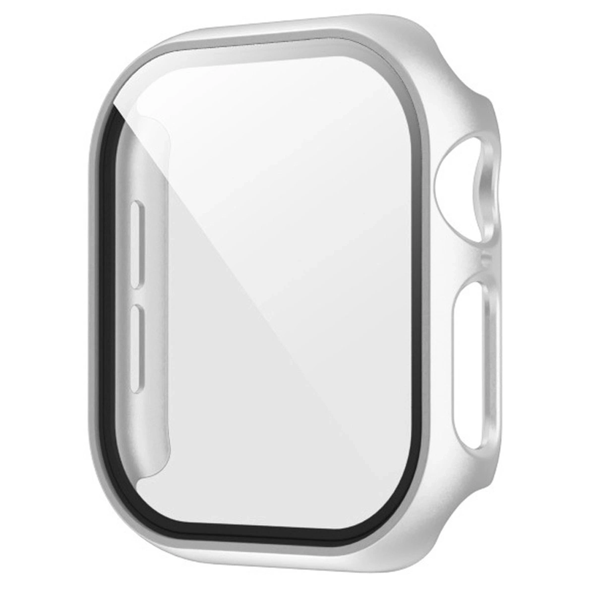 Bizon Case+Glass Watch Apple Watch SE 3 / SE 2 / SE / 6 / 5 / 4 40mm matte silver