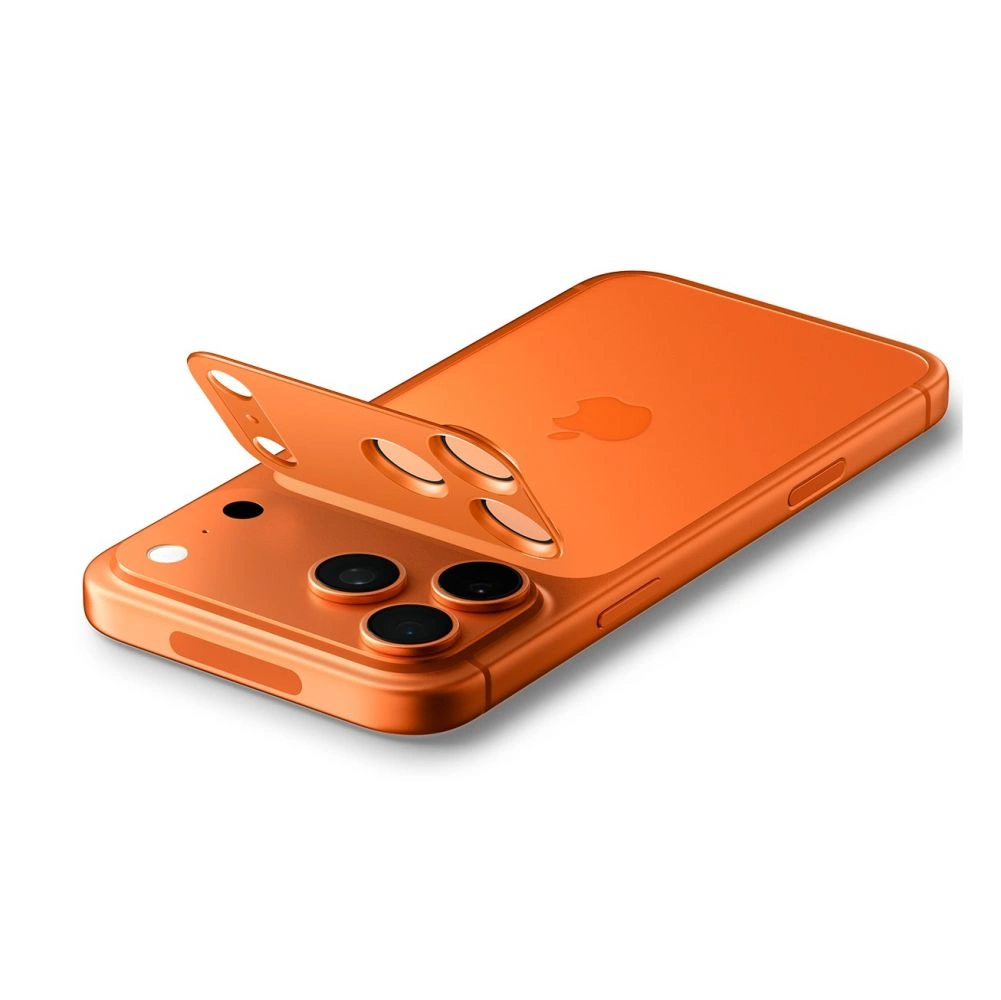 Kryt Spigen Optik Pro XL Glas.tr ez Fit Camera Protector Apple iPhone 17 Pro Orange