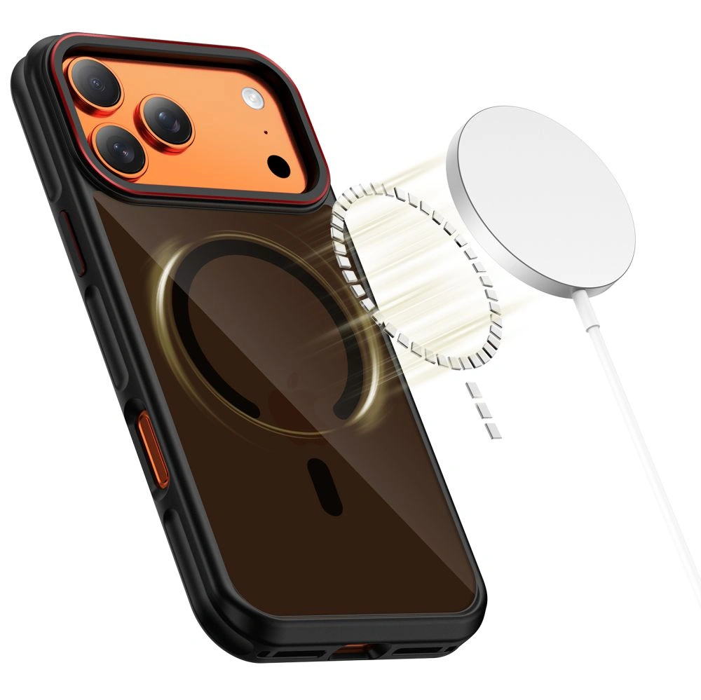 Kryt Tech-Protect MagHybrid MagSafe Apple iPhone 17 Pro Black/red