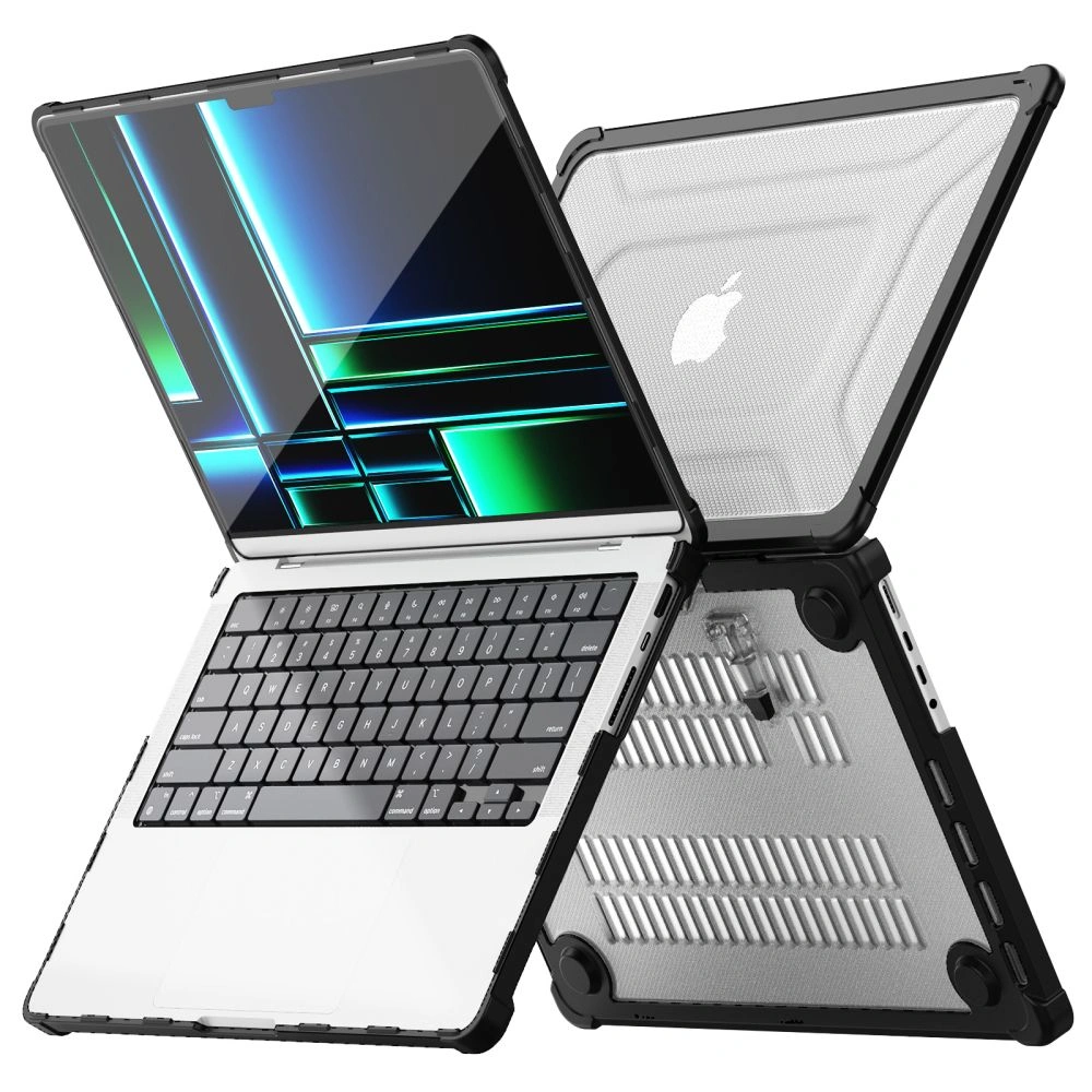 Kryt Tech-Protect Smartshell Pro Apple MacBook Pro 14 (M1/M2/M3/M4/M5) Black/clear