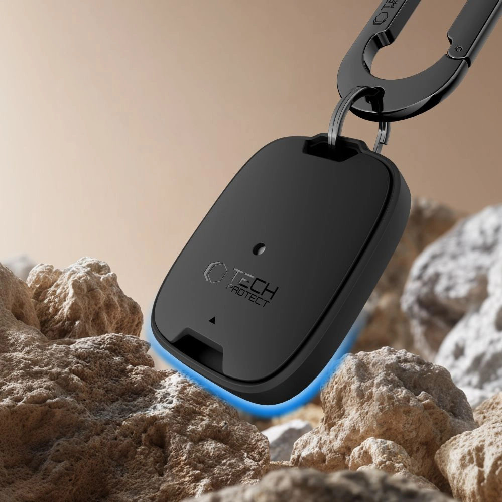 Kryt Tech-Protect Velar Apple AirTag 1 / 2 Black