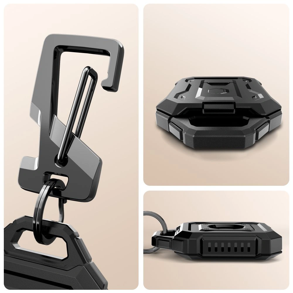 Kryt Tech-Protect Kevlar Pro Apple AirTag 1 / 2 Black