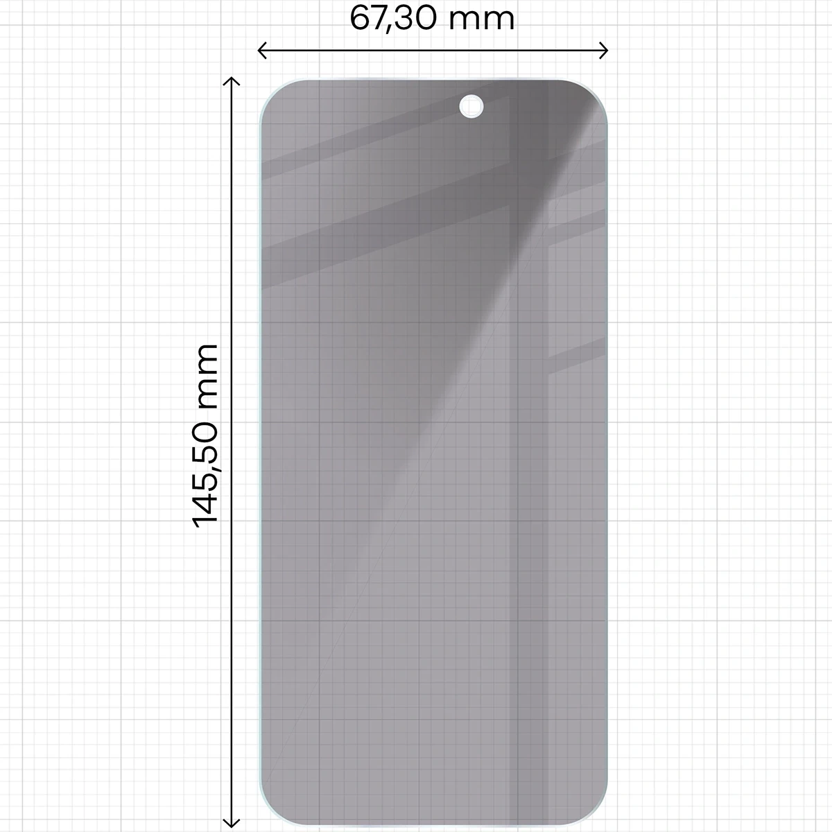 Ochranné sklo Bizon Glass Clear Shadow Duo Apple iPhone 17 / 17 Pro / 16 Pro tinted [2 PACK]