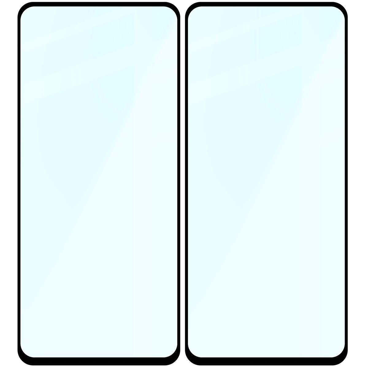 Ochranné sklo Bizon Glass Edge Duo Motorola Moto G15 / G15 Power / G05 / E15 / G56 5G black frame [2 PACK]