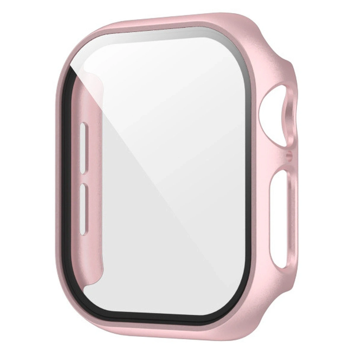 Bizon Case+Glass Watch Apple Watch SE 3 / SE 2 / SE / 6 / 5 / 4 44mm rose gold