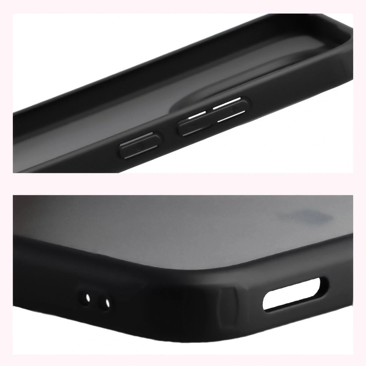 Kryt Bizon Case Angelo Xiaomi 15T smoky with a black frame