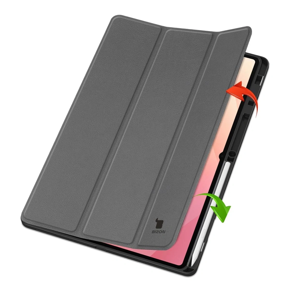 Kryt Bizon Case Tab Lizard Samsung Galaxy Tab S11 Ultra grey