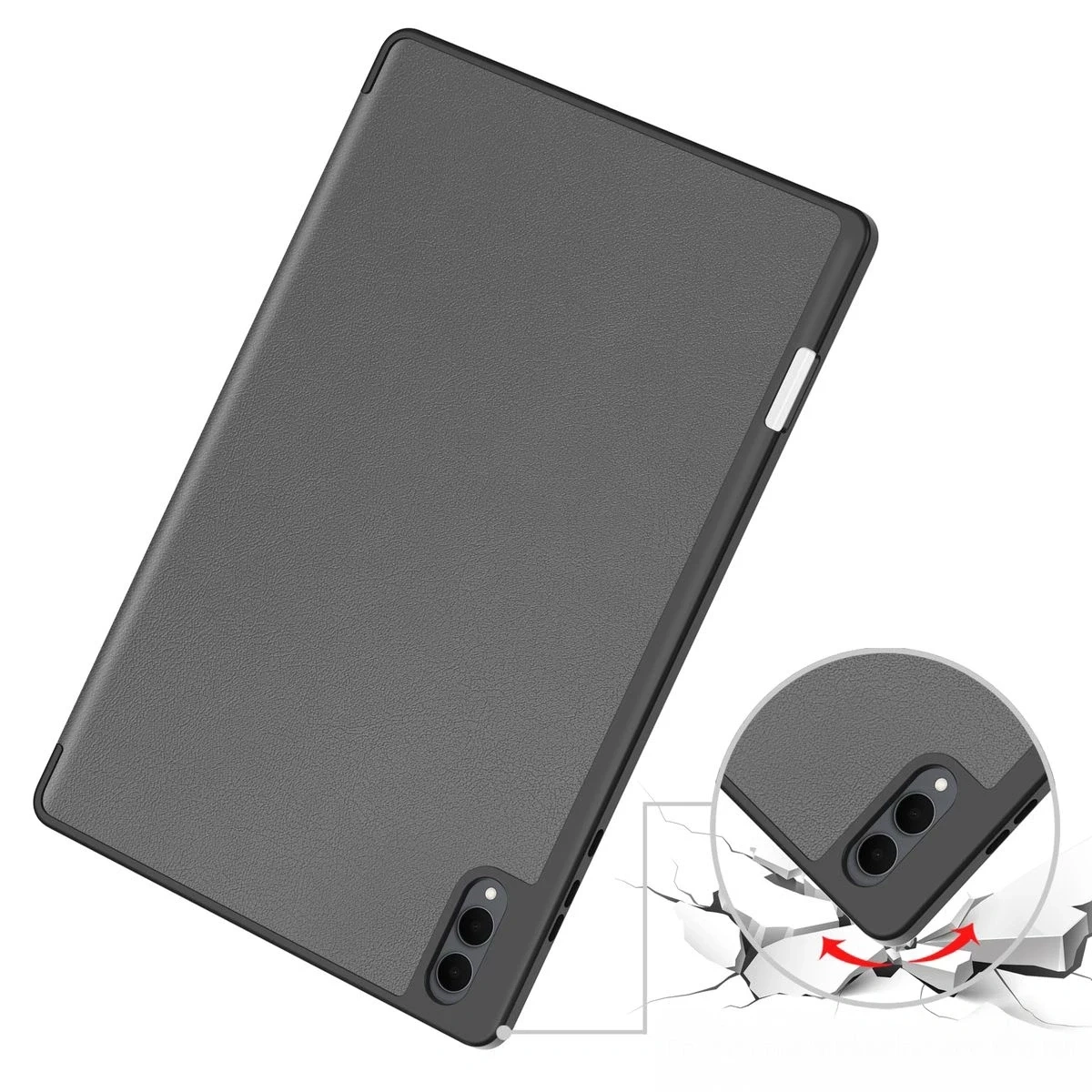 Kryt Bizon Case Tab Lizard Samsung Galaxy Tab S11 Ultra grey