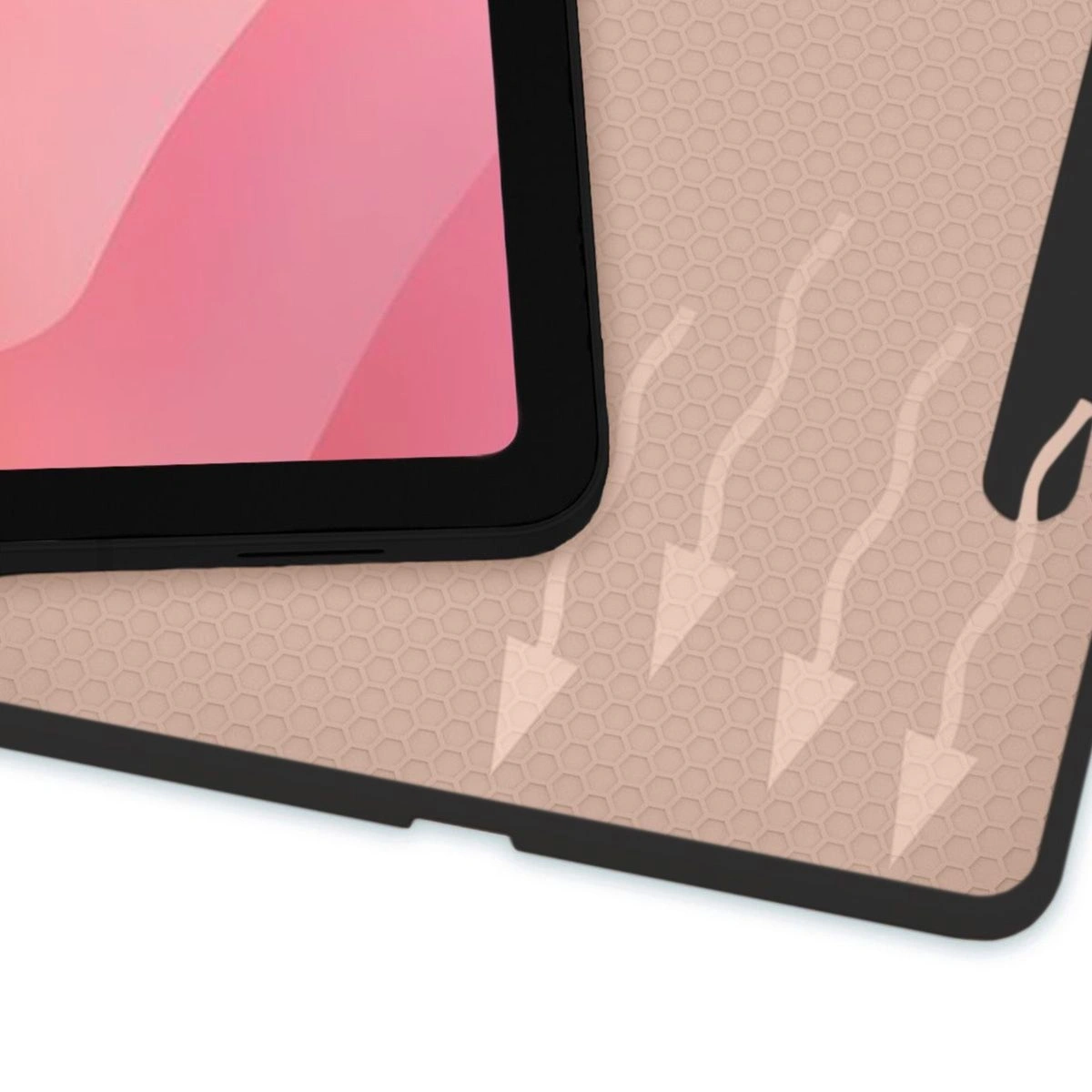 Kryt Bizon Case Tab Lizard Samsung Galaxy Tab S11 Ultra rose gold