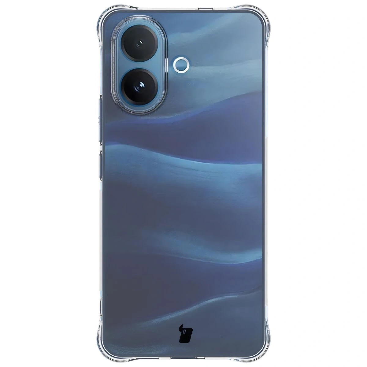 Kryt Bizon Case Clear Pack case + 2x screen protector Vivo V60 Lite 5G