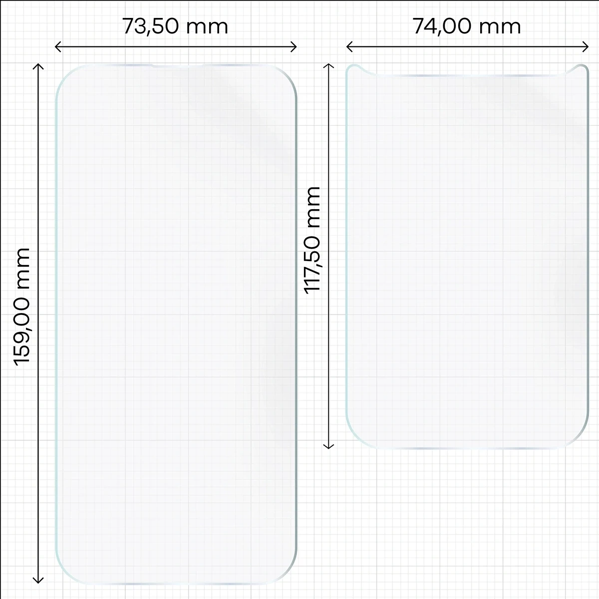 Kryt Bizon Glass Hydrogel Pack Apple iPhone 17 Pro Max