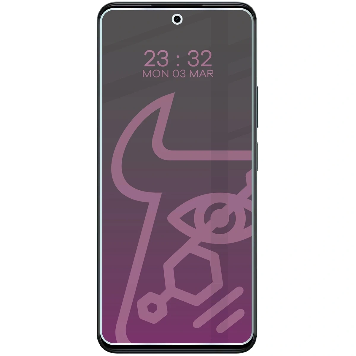 Ochranné sklo Bizon Glass Mule Shadow Realme P3 Lite matowe