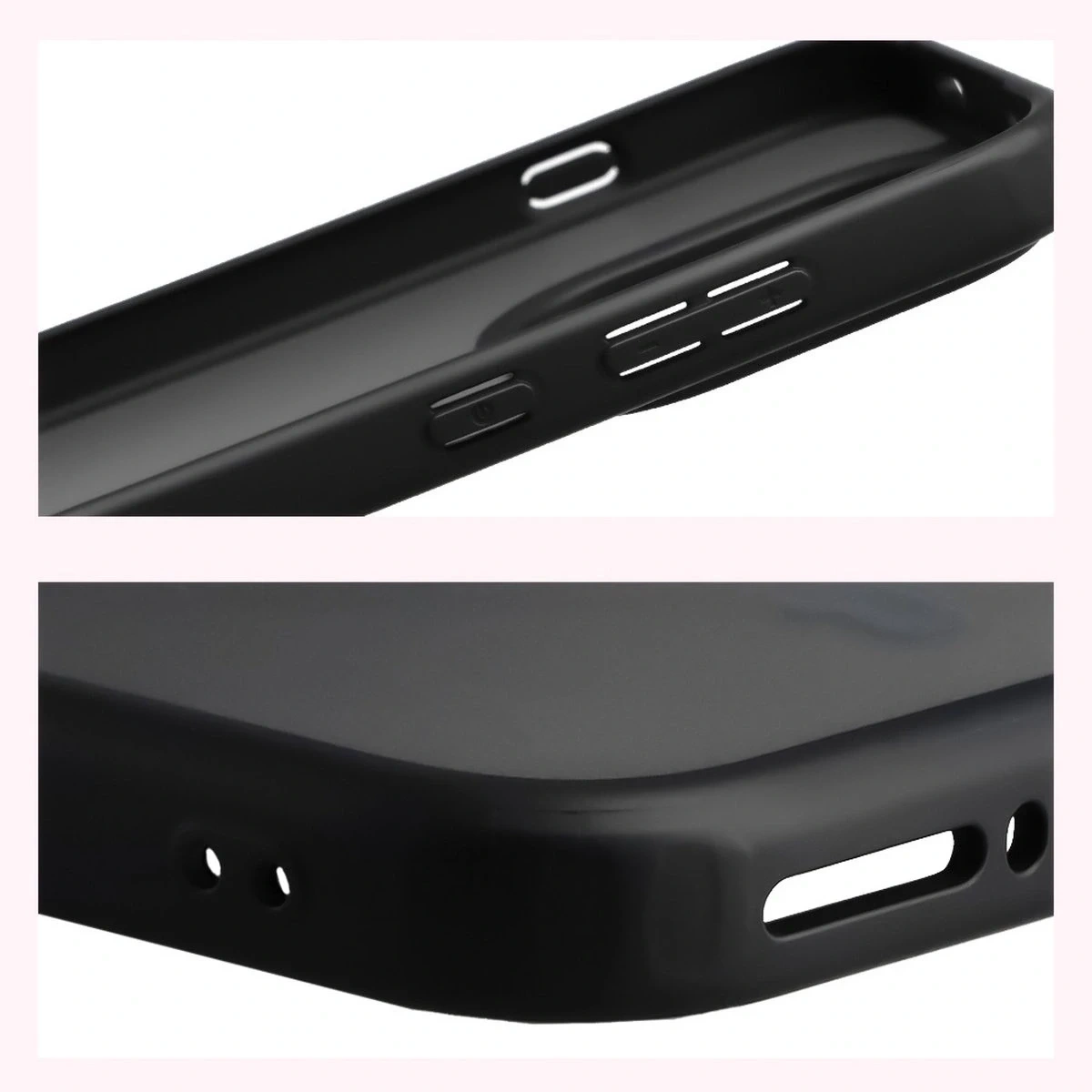 Kryt Bizon Case Angelo OnePlus 15 smoked with a black frame