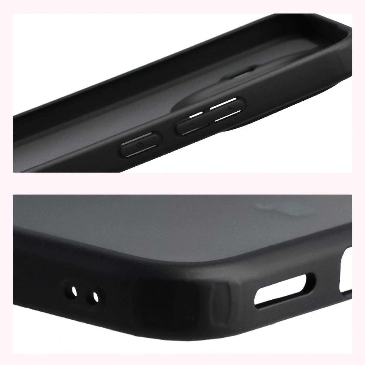 Kryt Bizon Case Angelo Xiaomi 15T Pro smoked with a black frame