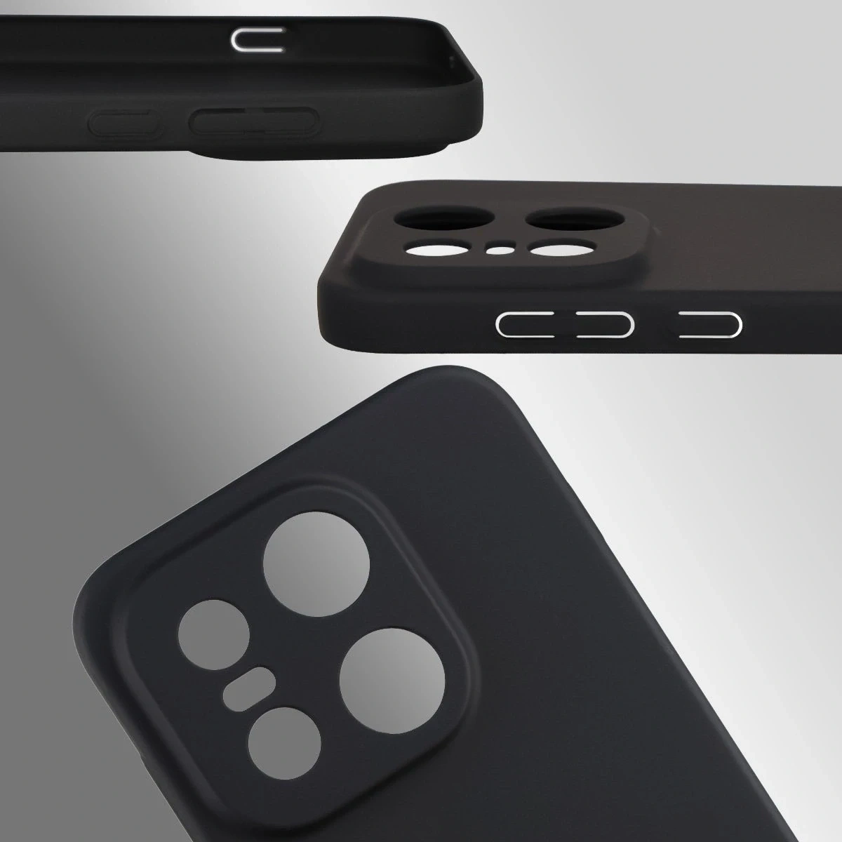 Kryt Bizon Case Lupka OnePlus 15 black