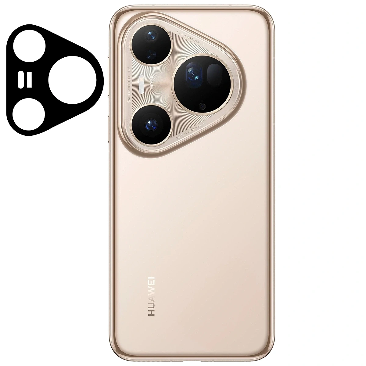 Ochranné sklo Bizon Glass Lens Huawei Pura 80 Ultra [2 PACK]