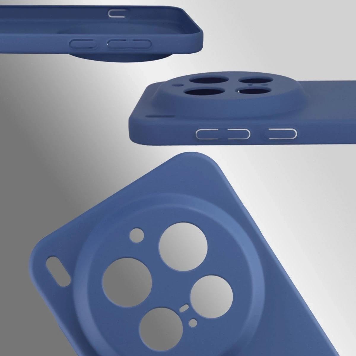 Kryt Bizon Case Lupka Vivo X300 Pro blue