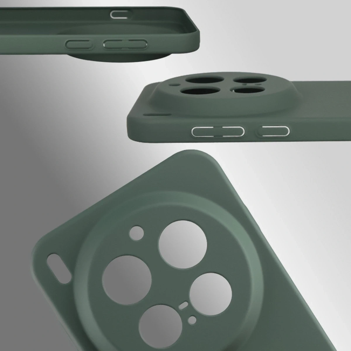 Kryt Bizon Case Lupka Vivo X300 Pro green