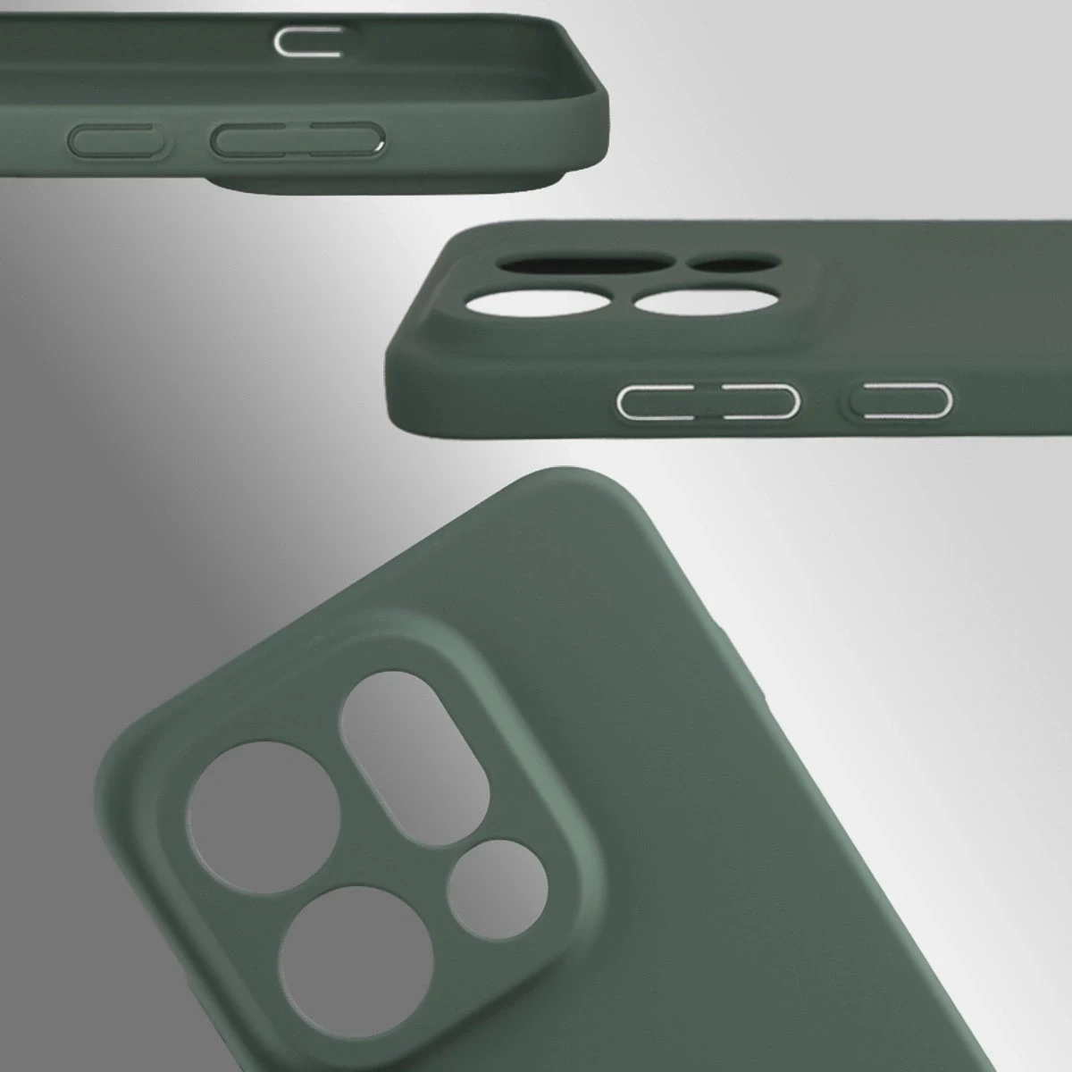 Kryt Bizon Case Lupka Oppo Find X9 green