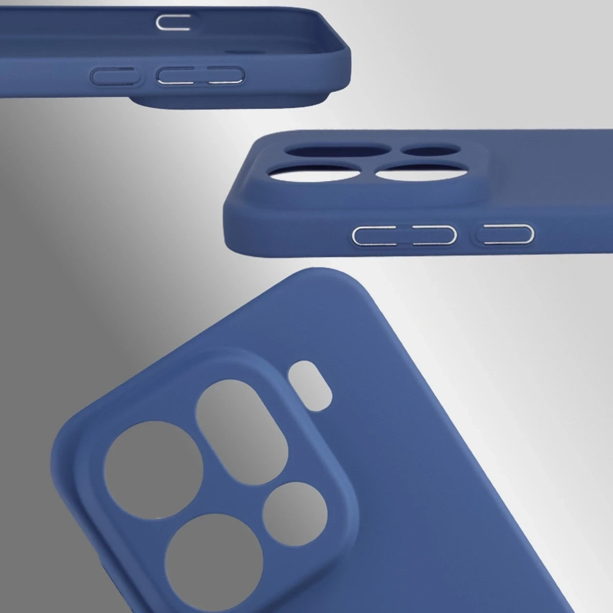 Kryt Bizon Case Lupka Oppo Find X9 Pro blue