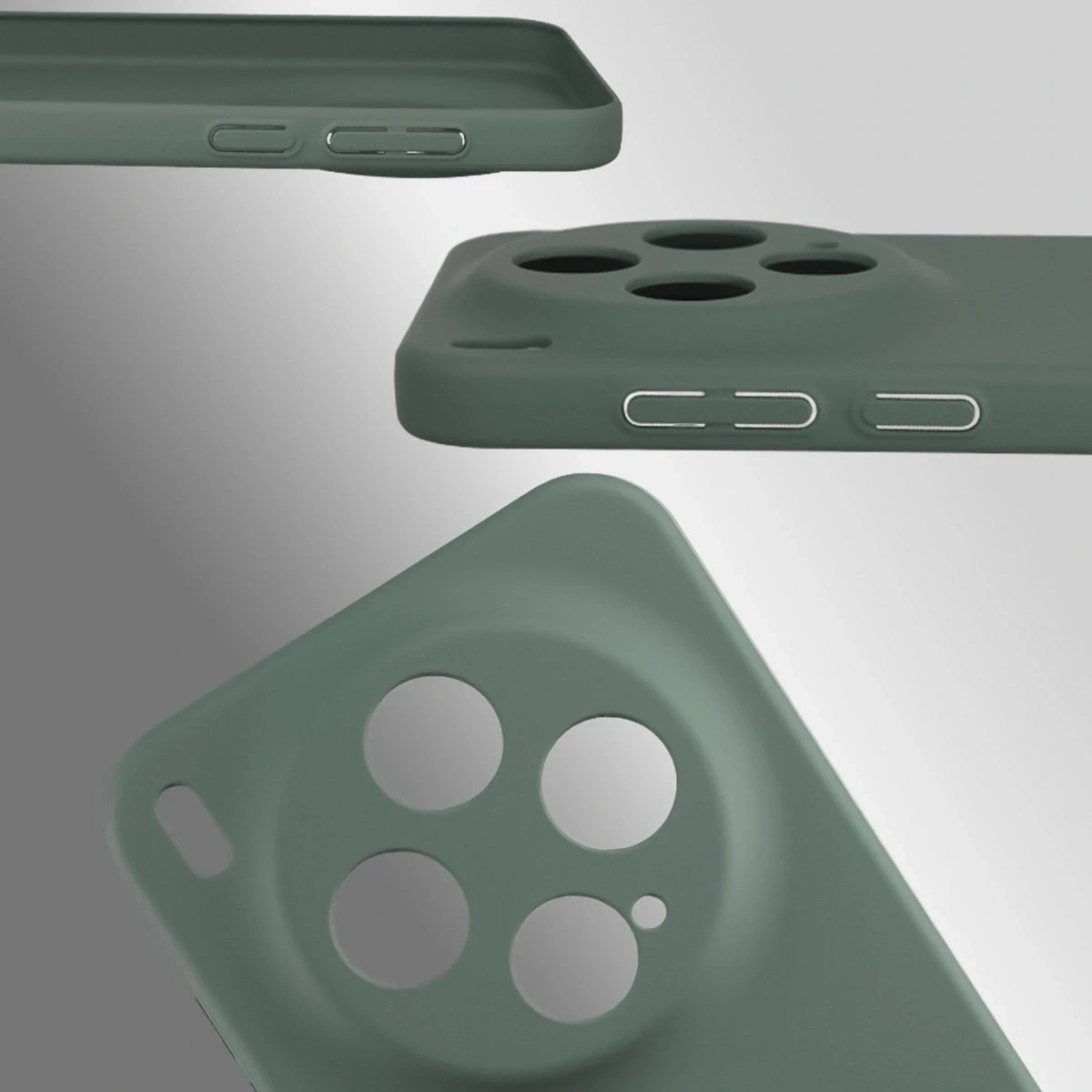 Kryt Bizon Case Lupka Vivo X300 green