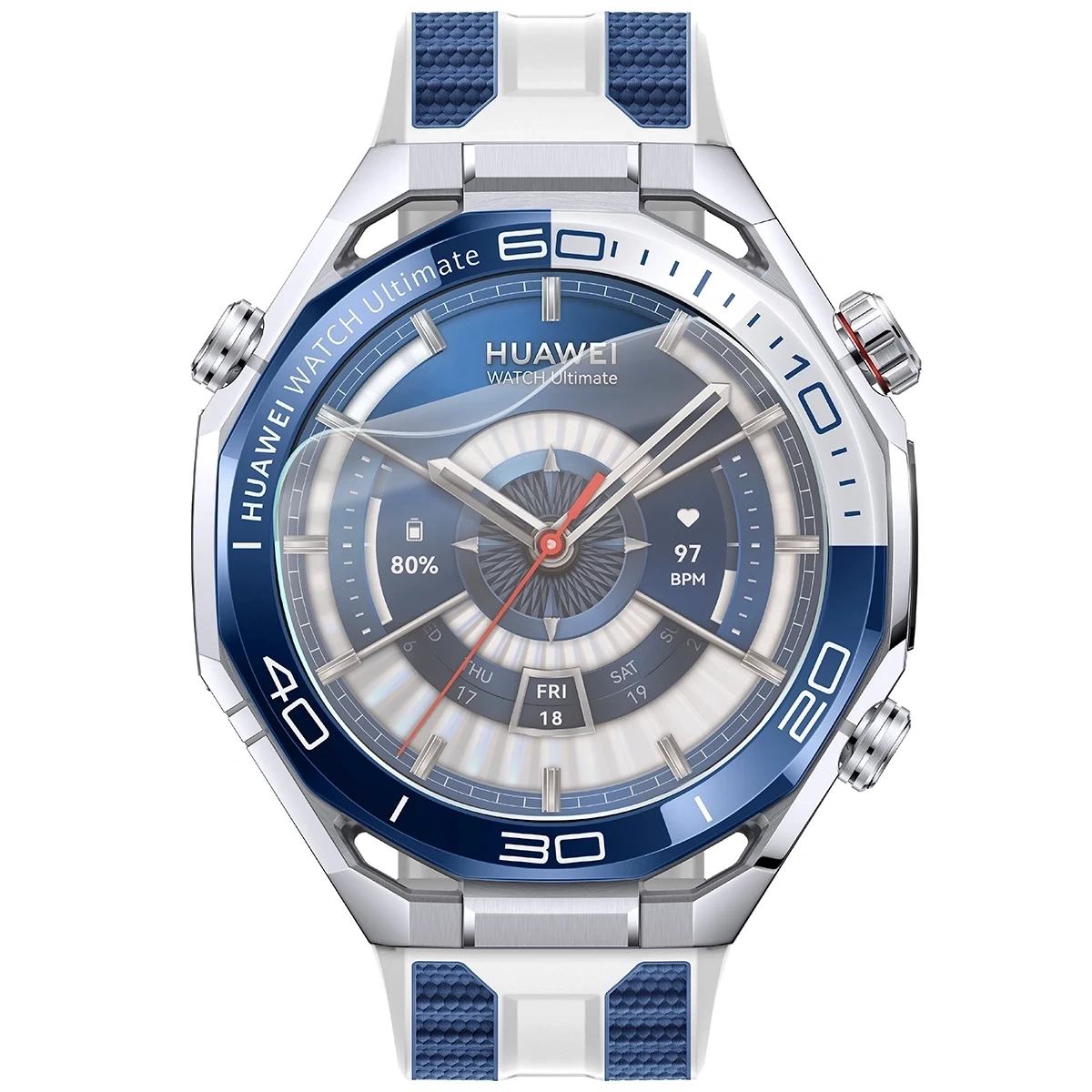 Ochranné sklo Bizon Glass Watch Film Sun Huawei Watch Ultimate 2