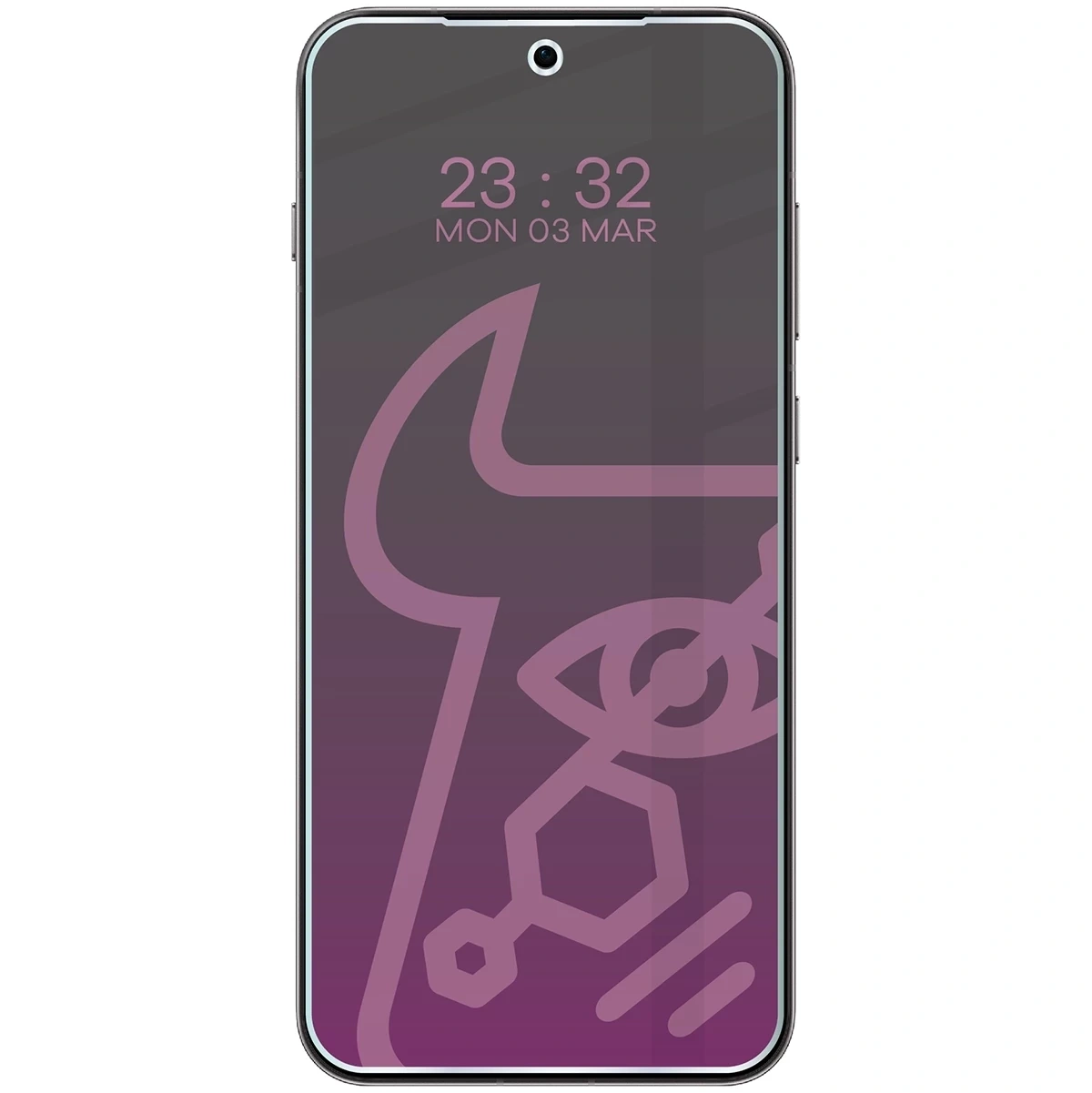 Ochranné sklo Bizon Glass Mule Shadow Oppo Find X9 matte
