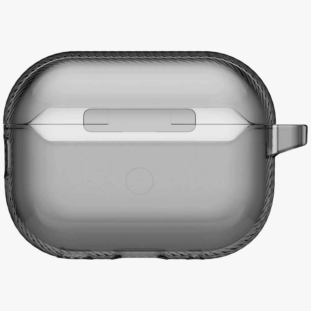 Kryt UNIQ Glase Pro Apple AirPods Pro 3 Lock Case smoke