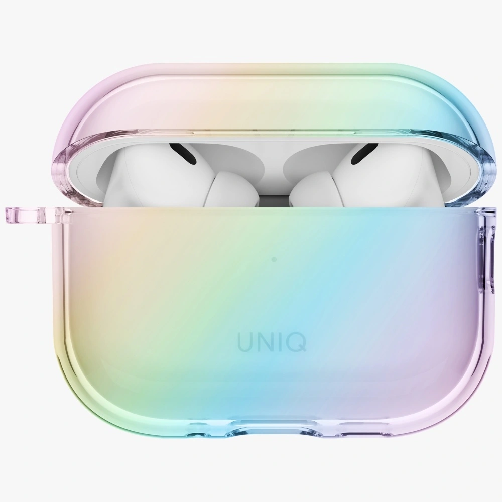 Kryt UNIQ Iridescia Apple AirPods Pro 3 Hang Case holo quartz