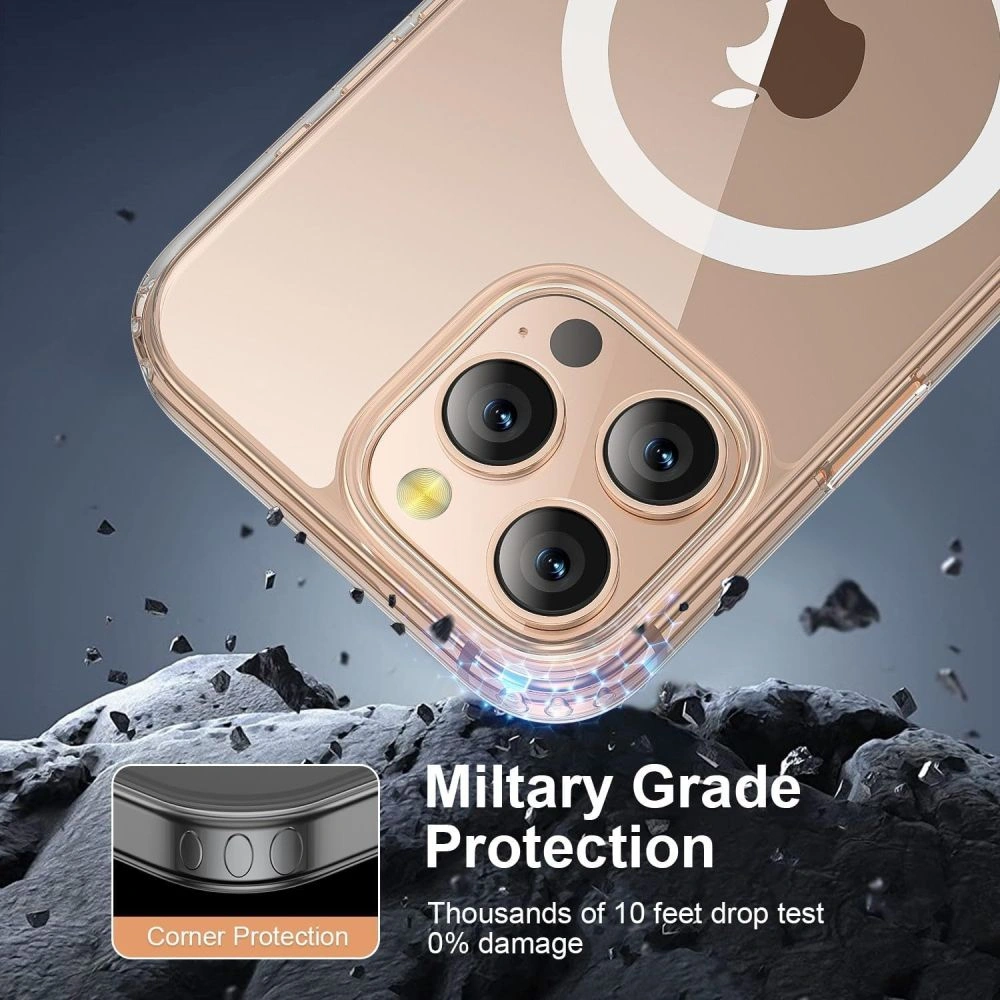 Kryt TP Flex MagSafe Apple iPhone 16 Pro Clear