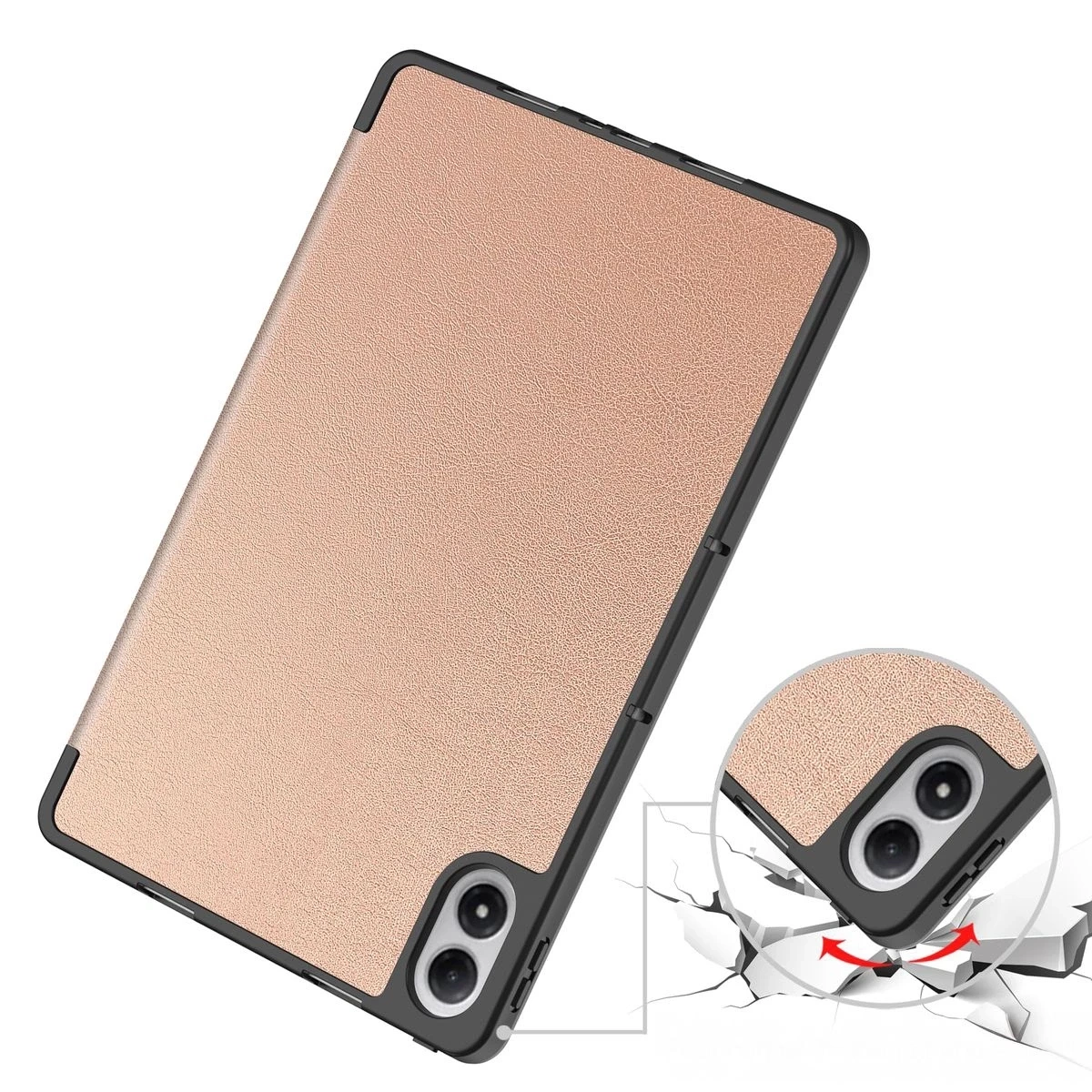 Kryt Bizon Case Tab Lizard Xiaomi Redmi Pad 2 Pro rose gold