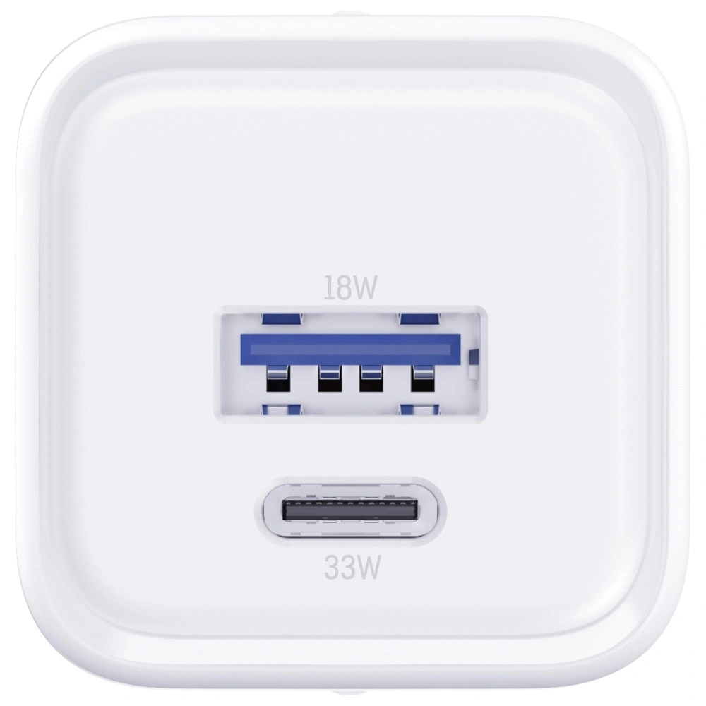Síťová nabíječka 3MK Hyper Charger PD 33W GaN QC4+ PPS AFC FCP SCP USB-A + USB-C white