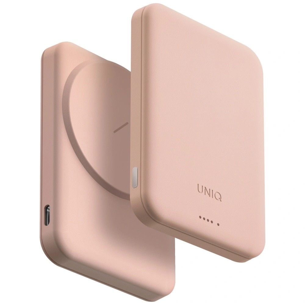 UNIQ Lyden Lexa Magnetic Powerbank 5000mAh PD USB-C MagSafe pink